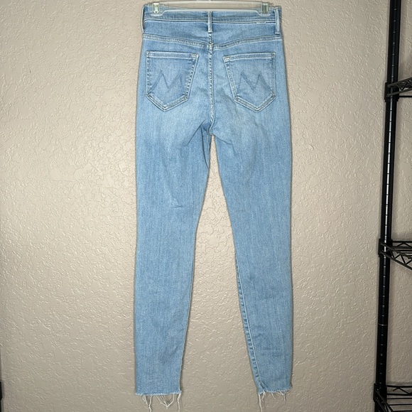 MOTHER The Stunner Ankle Fray in Crafty Side sz 25 - Picture 8 of 14